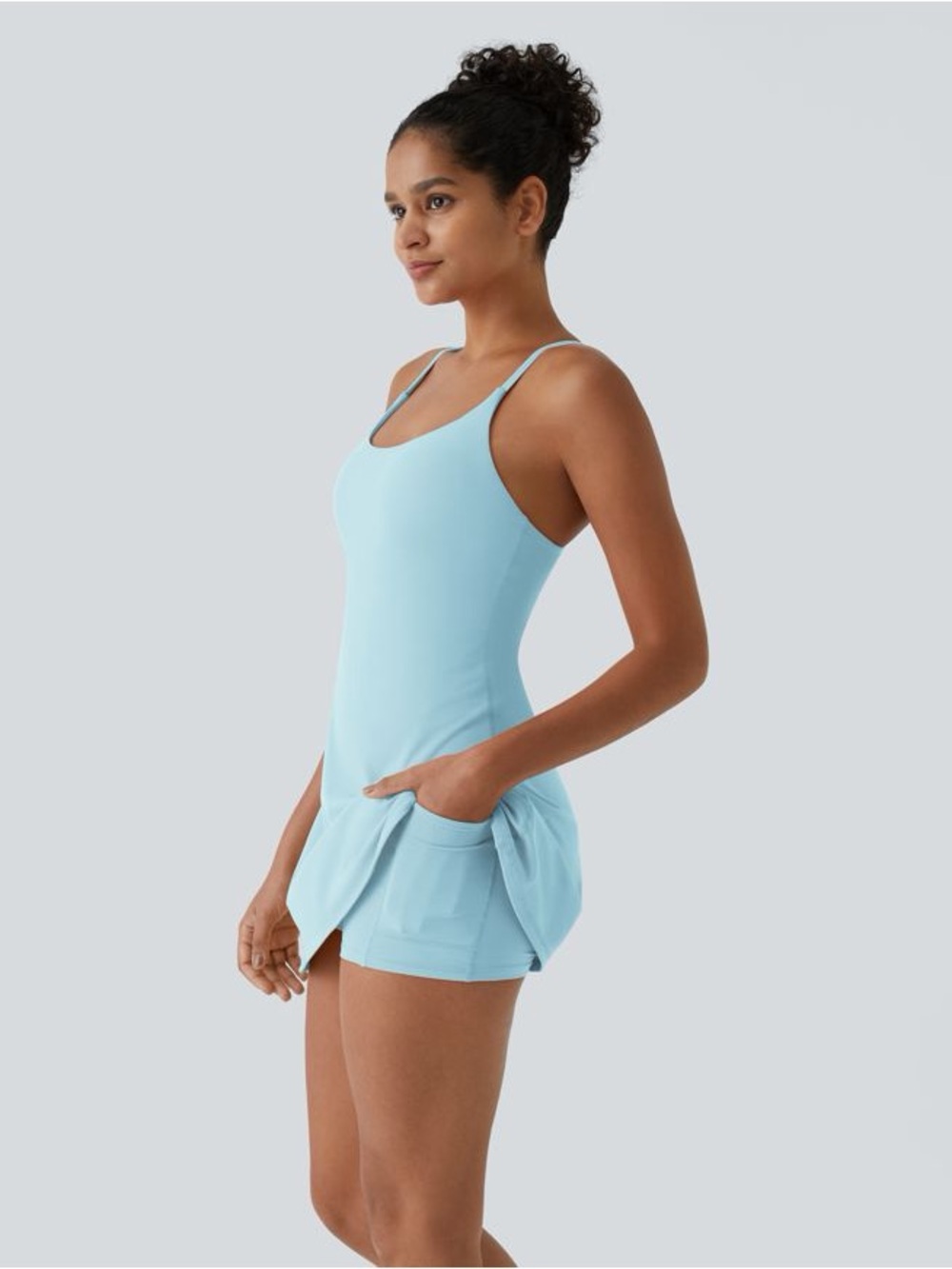 NWT Halara SoftlyZero™ Plush Backless Active Dress-Easy Peezy Edition Size XL - Picture 6 of 12